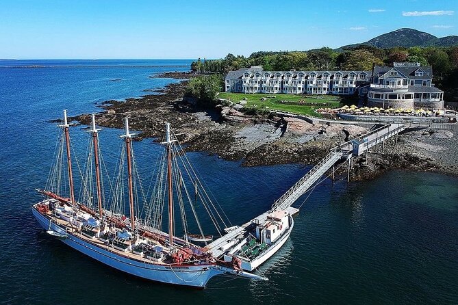 1.5 to 2-Hr Windjammer Sailing Trip in Maine w/ Licensed Captain - Porcupine Islands and Frenchman Bay views from the water