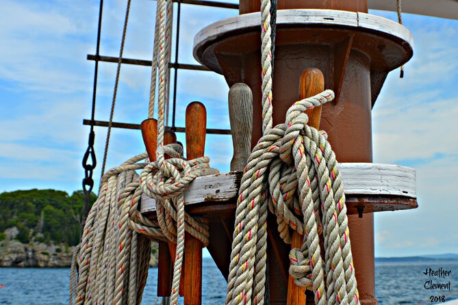 1.5 to 2-Hr Windjammer Sailing Trip in Maine w/ Licensed Captain - The captain, crew, and the sail-raising moments