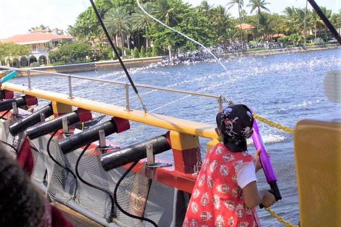1-Hour Interactive Pirate Cruise (arrive 30 minutes early) - The Barnacle Bill Water-Cannon Battle: How It Gets Messy