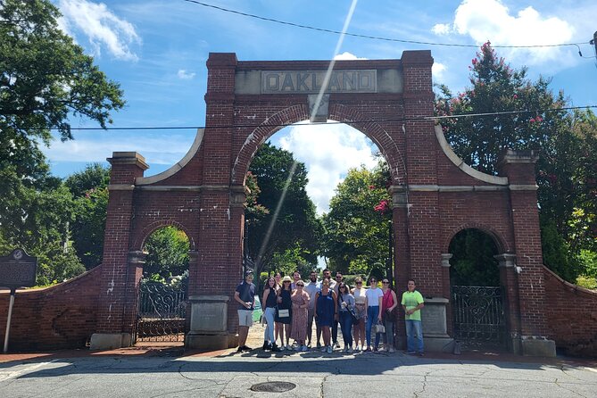 2.5 Hour Atlanta Local Food + Victorian Cemetery Tour - Oakland Cemetery is the main event, and your guide shapes the story