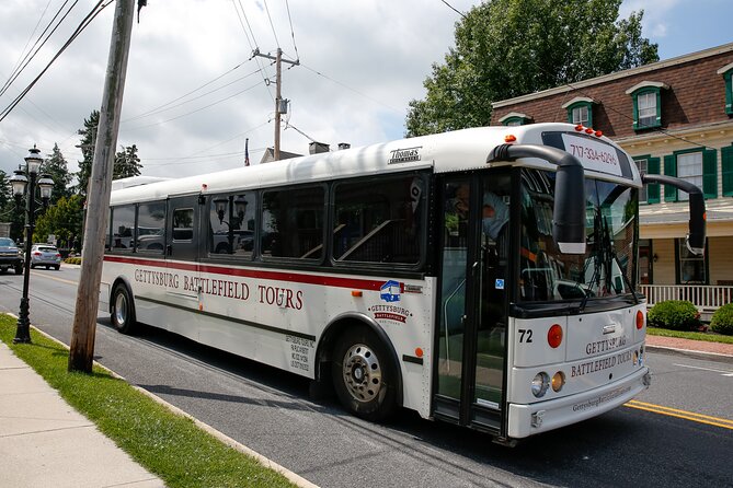 2-Hour Gettysburg Battlefield Guided History Bus Tour with a National Park Guide - Stop-by-stop: Devil’s Den, Little Round Top, the charge area, and the big “look across” moment