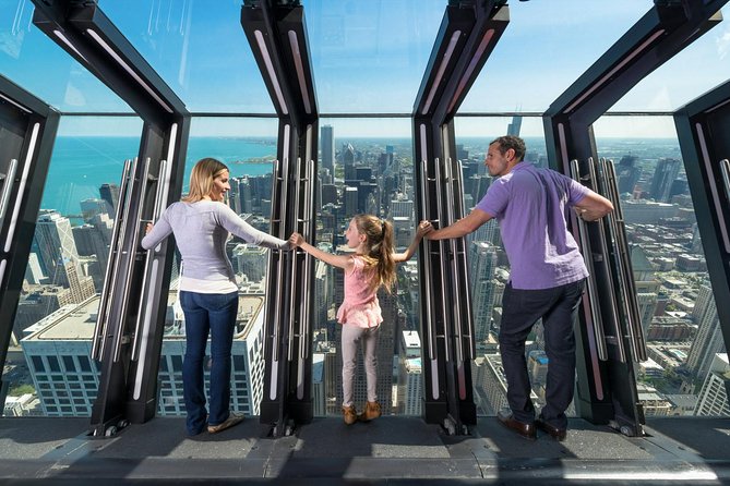 360 CHICAGO Observation Deck Admission - When to visit: morning blue, sunset glow, or night sparkle