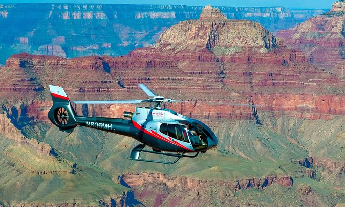 45-minute Helicopter Flight Over the Grand Canyon from Tusayan, Arizona - Entering the Grand Canyon by air from Tusayan