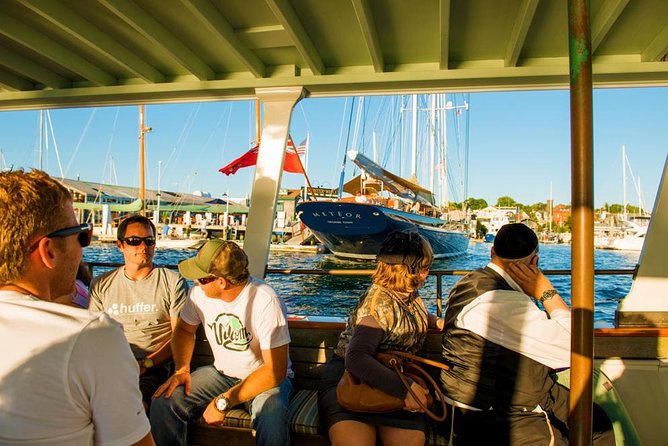 Afternoon Grand Tour | Gansett Cruises in Newport, RI - The afternoon drink plan: what’s included vs what costs extra