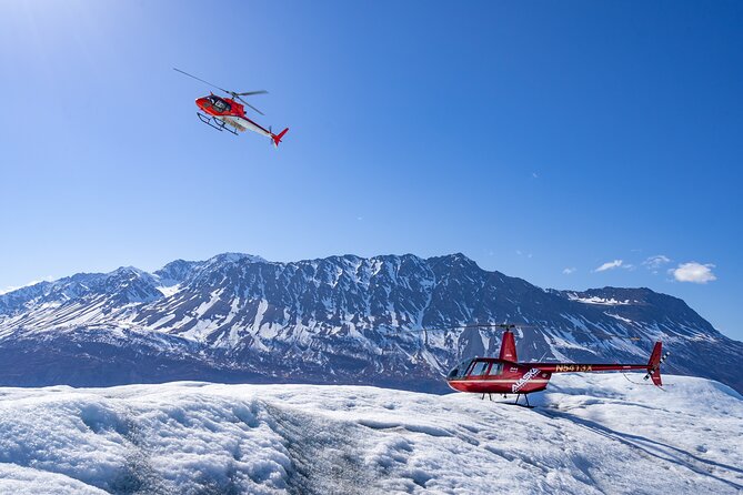 Alaska Helicopter Tour with Glacier Landing - 60 mins - ANCHORAGE AREA - Wildlife spotting and photo time without losing your mind