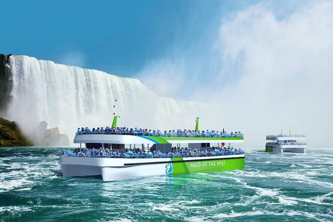 All Attractions Niagara Falls American Tour with Boat Much More - American Falls plus Luna Island: quick stops that add meaning