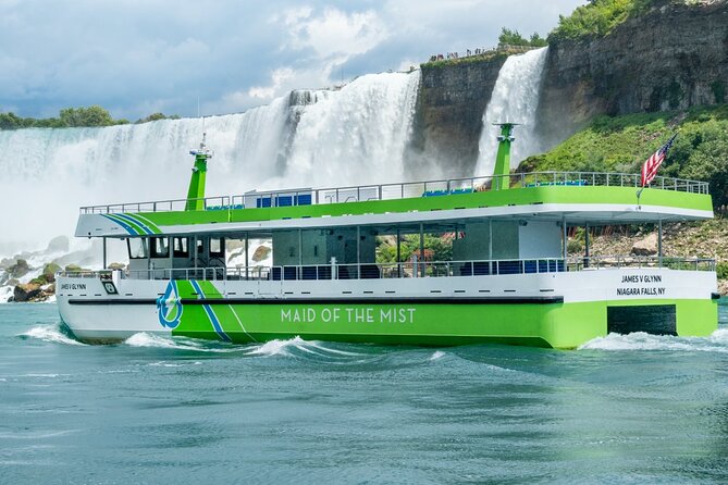 All Inclusive Niagara Falls USA Tour W/Boat Ride,Cave & Much MORE - Maid of the Mist: the closest view of Horseshoe Falls