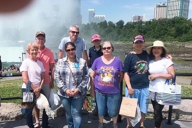 All Inclusive Niagara Falls USA Tour W/Boat Ride,Cave & Much MORE - Bridal Veil Falls, Goat Island, and Luna Island: short stops, big impact
