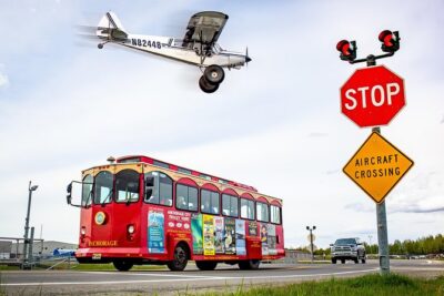 Anchorage Trolley's Deluxe City Tour - Earthquake Park: the stop that makes everything else click