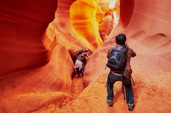 Antelope Canyon and Horseshoe Bend Small Group Tour from Vegas - Entering Antelope Canyon: What the Guided Walk Really Feels Like