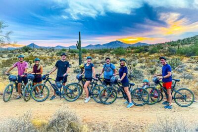 Arizona Desert Guided E-Bike Adventure - The views you’ll ride toward: Black Mountain to the White Tanks and beyond