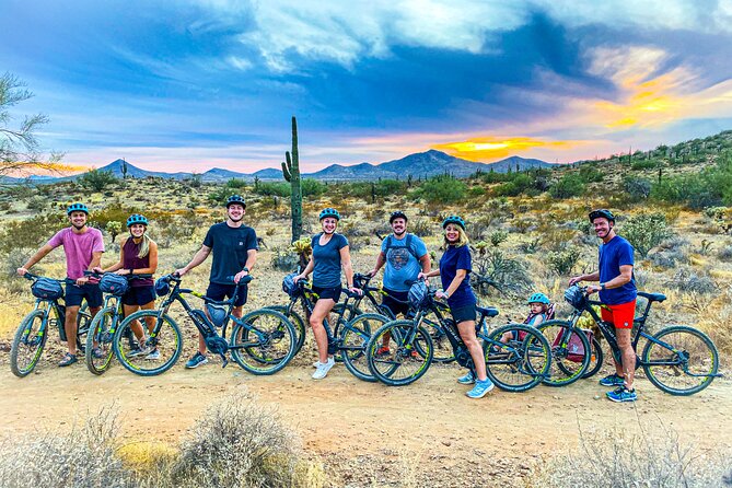 Arizona Desert Guided E-Bike Adventure - The views you’ll ride toward: Black Mountain to the White Tanks and beyond