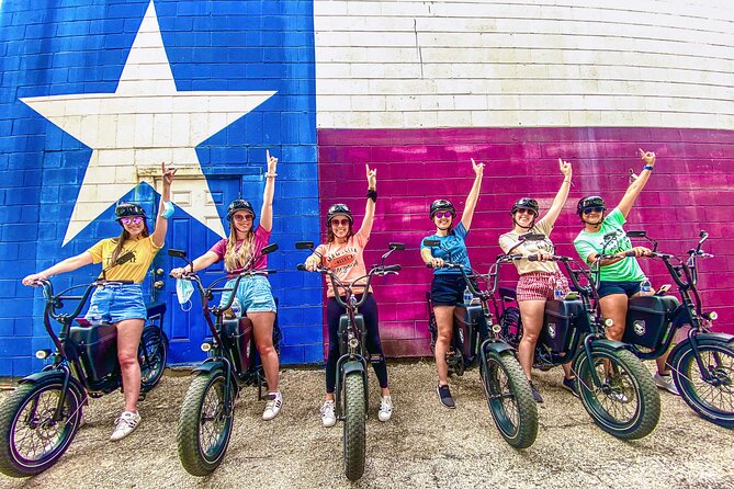 Austin Biker Gang E-Bike Tour - Seaholm to the 2017 library: modern Austin with strong design