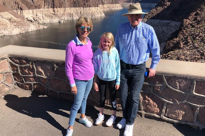 Award Winning 3-Hour Hoover Dam Small Group Mini Tour from Vegas - Crossing the Nevada–Arizona line on the Mike O’Callaghan–Pat Tillman Bridge