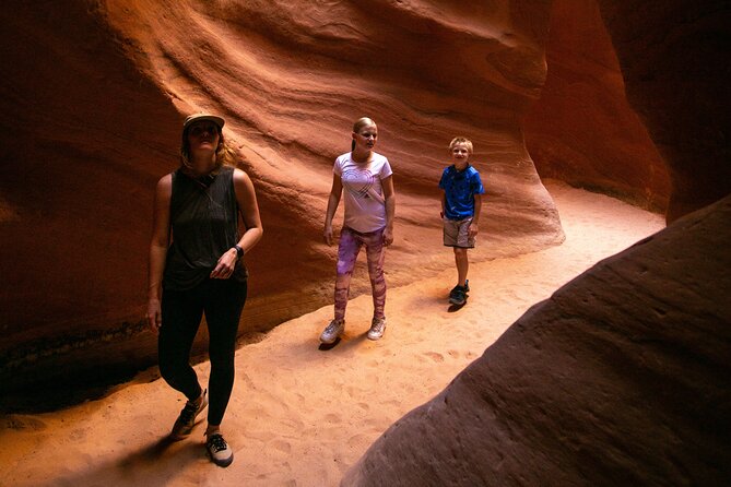 Award Winning UTV Slot Canyon Tour - Stop 1: Upper Red Cave Slot Canyon (20 minutes)
