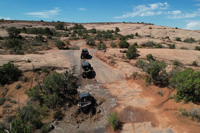 BEST! Hell's Revenge U-Drive 4X4 Tour in Moab +Dinosaur Tracks! - The Trail Plan at Hell’s Revenge: Red Rocks Plus Dinosaur Tracks