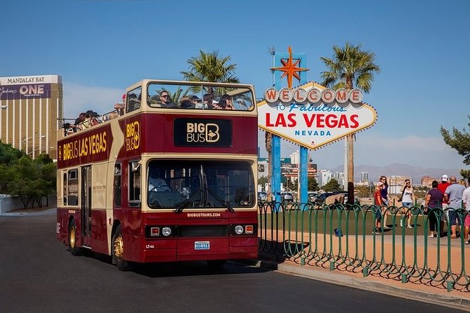 Big Bus Las Vegas: Hop-On Hop-Off Sightseeing Bus Tour - The Red Route loop: what each stop is good for
