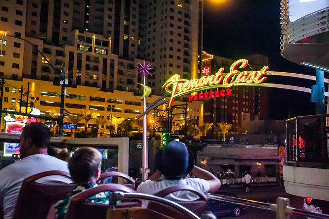 Big Bus Las Vegas: Sightseeing Night Tour by Open-Top Bus - Bellagio fountain views: the best lighting moments from the bus