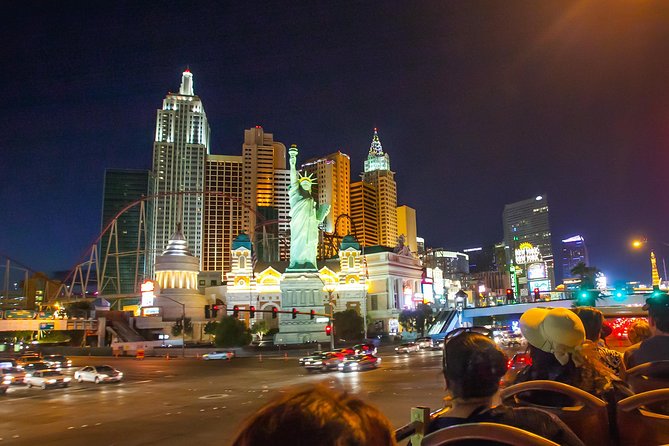 Big Bus Las Vegas: Sightseeing Night Tour by Open-Top Bus - The Welcome to Fabulous Las Vegas Sign photo stop (10:15 PM only)