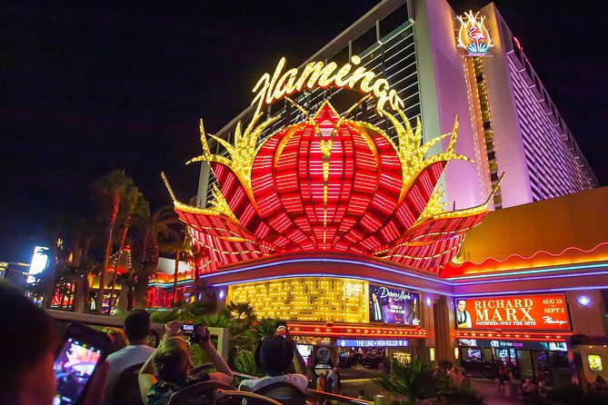 Big Bus Las Vegas: Sightseeing Night Tour by Open-Top Bus - Weather and comfort: cold nights, wind, and smart clothing