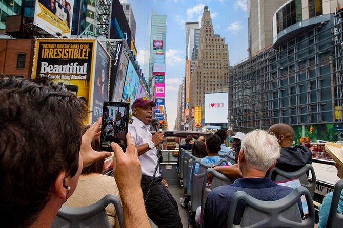 Big Bus NYC: Hop-On Hop-Off Sightseeing Tour by Open-top Bus - Downtown loop stops: SoHo, Chinatown, Wall Street, and the bridges you can plan around
