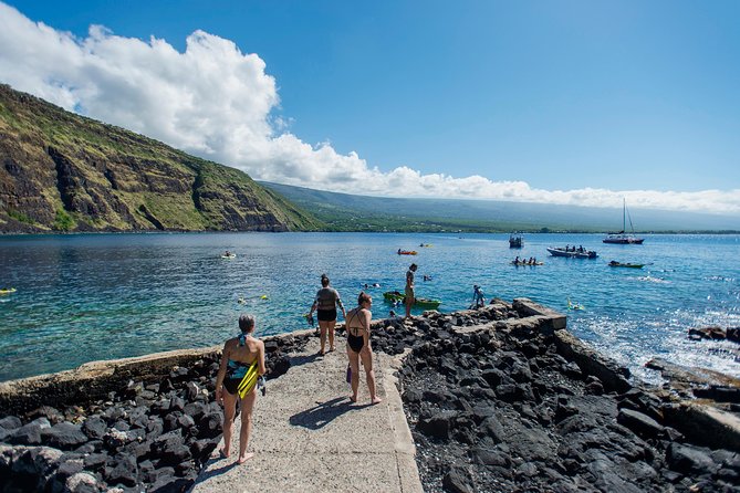 Big Island: Captain Cook Snorkel On A Power Catamaran With Lunch - The snorkel plan: a guided stop in Captain Cook country (with time to actually enjoy it)