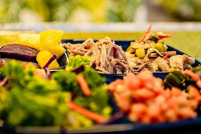 Big Island, Hawaii: Admission to Voyagers of the Pacific Luau - The food-and-culture warm-up: shell lei, music, and a sense of place