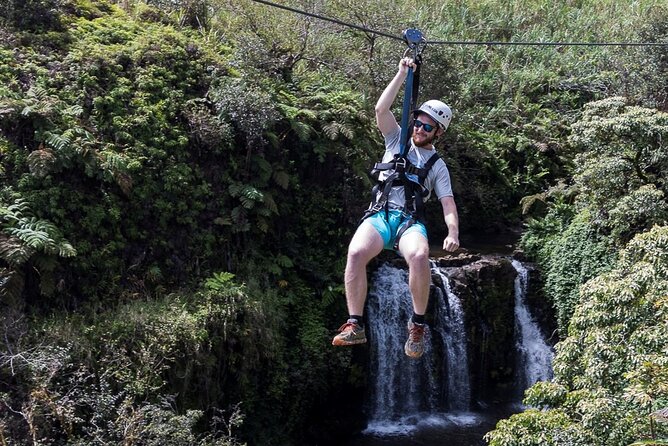 Big Island Zipline Tour Near Akaka Falls (250-ft Waterfall!) - Guides and safety: why people call it professional and fun
