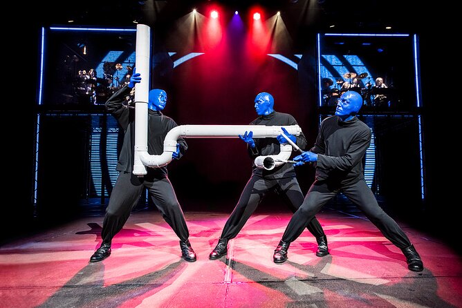 Blue Man Group at the Luxor Hotel and Casino - Your 90 Minutes of Blue: Sound, Video, Lighting, and Visual Comedy