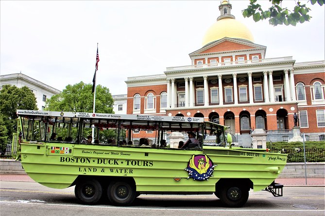 Boston Duck Boat Sightseeing City Tour with Cruise Along Charles River - Charles River Splashdown and the Esplanade Photo Stop