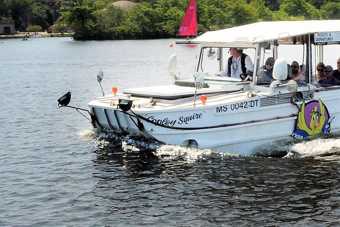 Boston Duck Boat Sightseeing City Tour with Cruise Along Charles River - How the GPS App Shapes Your Experience (Bring Headphones)