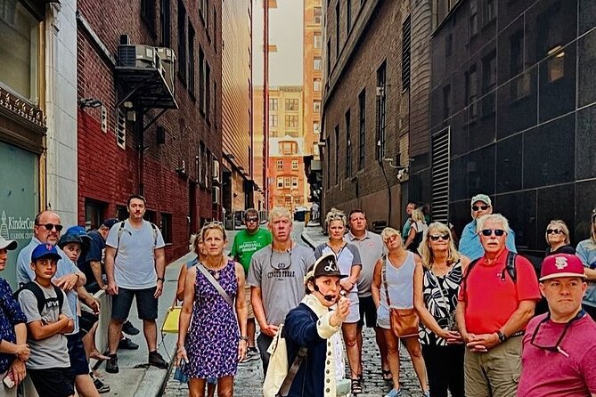 Boston Freedom Trail Walking Tour with Costumed Guide - Weather and comfort: dress for shade, wind, and cold