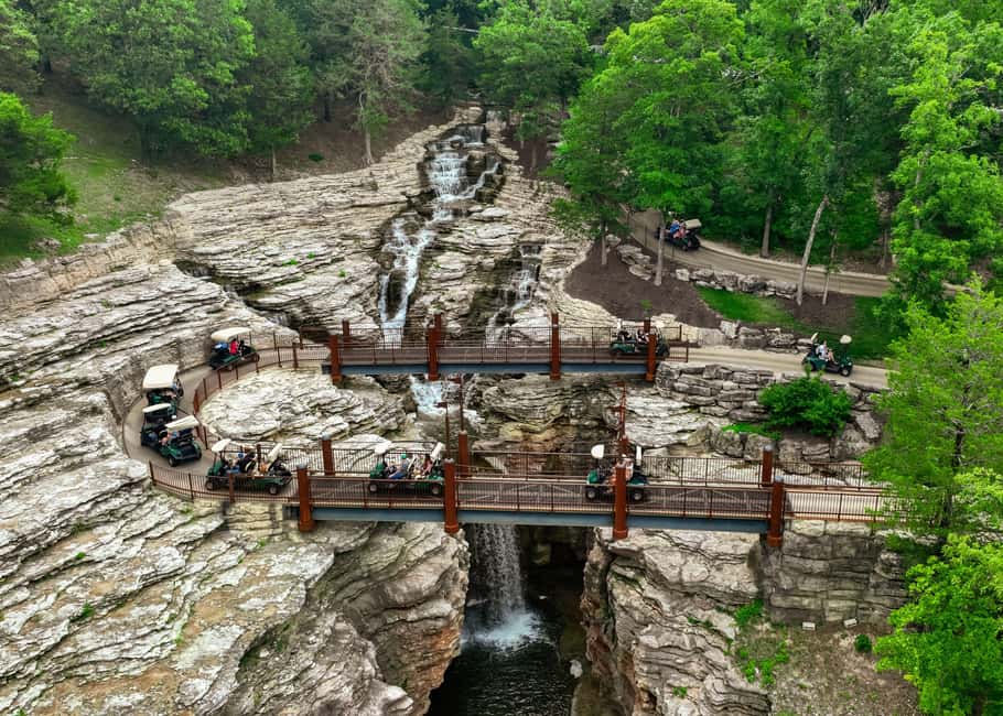 Branson: Top of the Rock Ozarks Heritage Preserve - Eagle’s Nest overlook for the big Ozarks view