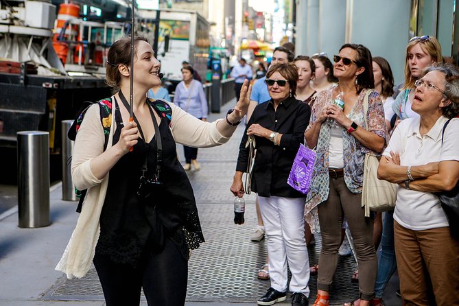 Broadway and Times Square Insider Tour with Theater Professional - Stop 4: Times Square history without losing your head