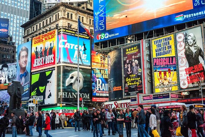Broadway and Times Square Insider Tour with Theater Professional - The meeting spot: 1556 Broadway and George M. Cohan at Duffy Square