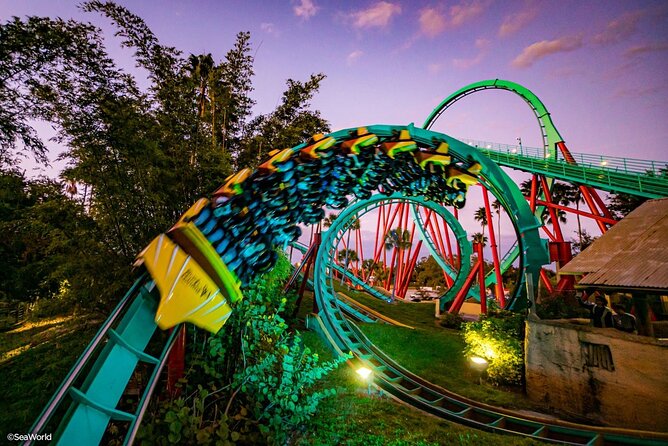 Busch Gardens Tampa Bay Admission Ticket - Busch Gardens Tampa Bay: Zoo Encounters Plus Coasters in One Ticket