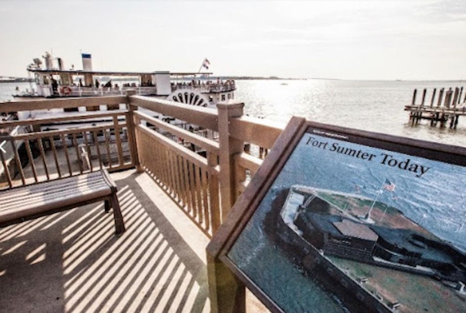 Charleston: Fort Sumter Entry Ticket with Roundtrip Ferry - Ranger talks on the ferry and on-site: why the storytelling is the engine