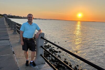 Charleston historical walking tour with a Professor of History at The Citadel - Fort Sumter from the Battery: where the Civil War’s first shots came from