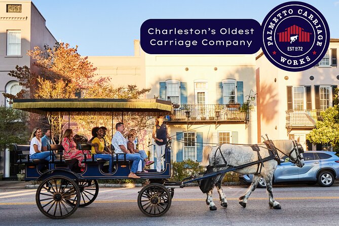 Charleston Horse-Drawn Carriage Tour: Explore Historic Charleston - The U.S. Custom House: a building with a pause in the middle