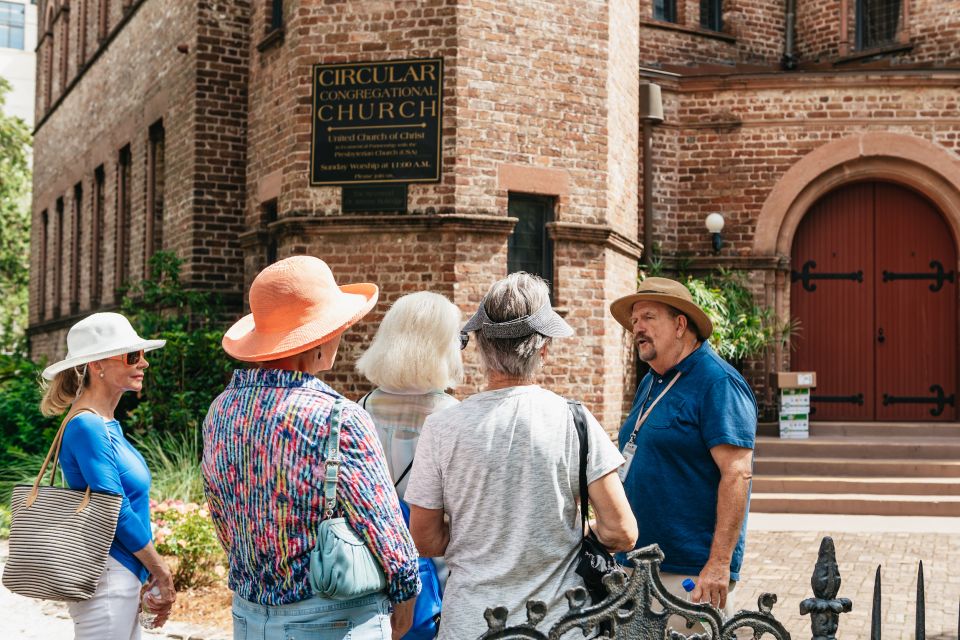 Charleston: Old Walled City Historical Walking Tour - St. Michael’s Episcopal Church: symbols, tombstones, and meaning