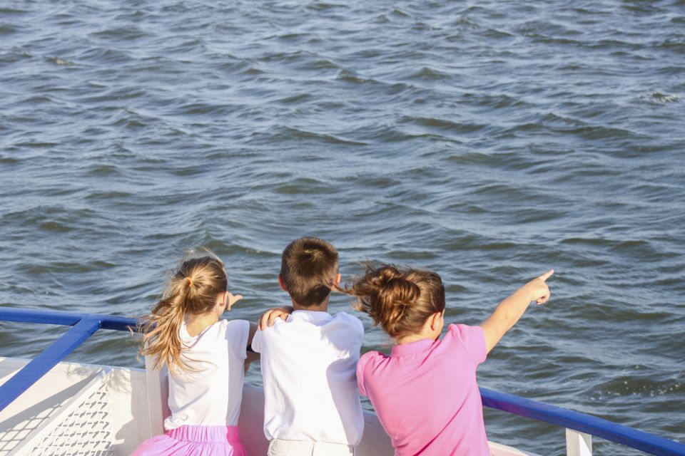 Charleston: Sightseeing Harbor Tour & Dolphin Watch - USS Yorktown CV-10: Seeing a Major Name From the Water