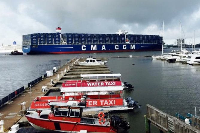 Charleston Water Taxi Cruise with Dolphin Sighting - Stop 4: Charleston Harbor Resort & Marina (2 Hours of Shore Time)