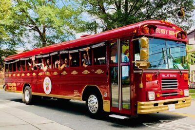 Charlotte FUNNY Historical Comedy City BUS Tour - BYO Beer and Wine Rules: The Practical Way to Drink While You Ride