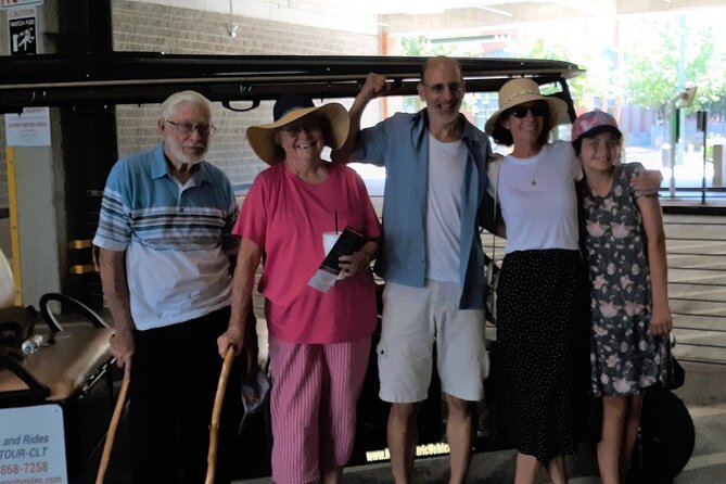 Charlotte's Premier Historical City Tour on Eco- Friendly Cart - Practical tips for a comfier ride and better photos