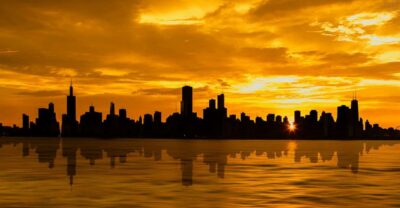 Chicago: 1.5-Hour Scenic Sunset Lake Cruise - The Chicago skyline, before the lake: where the photos get interesting