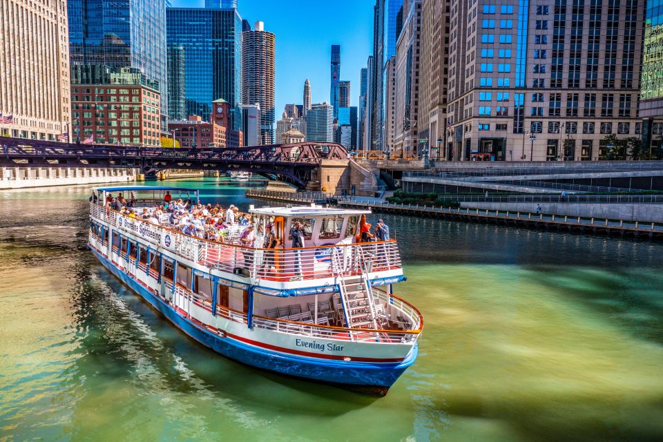 Chicago: Architecture River Cruise Skip-the-Ticket Line - The three-branch cruise: more skyline, fewer blind spots