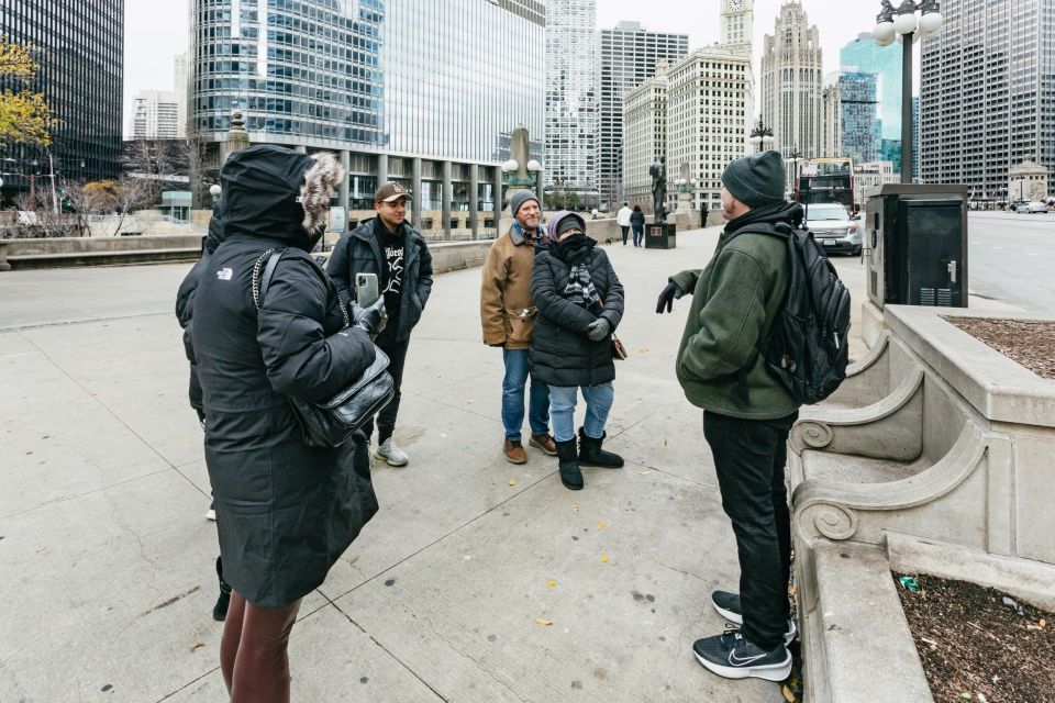 Chicago: Gangsters and Ghosts Guided Walking Tour - Cloud Gate and the Art Institute area: modern Chicago, same story energy