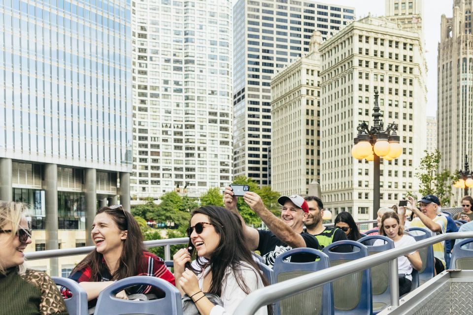 Chicago: Hop-on Hop-off Sightseeing Tour by Open-top Bus - Stop-by-stop: what each major area is good for