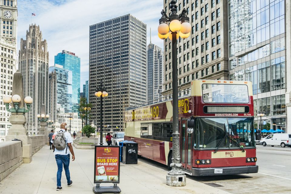Chicago: Hop-on Hop-off Sightseeing Tour by Open-top Bus - Optional upgrades: walking audio tours and the River Architecture cruise
