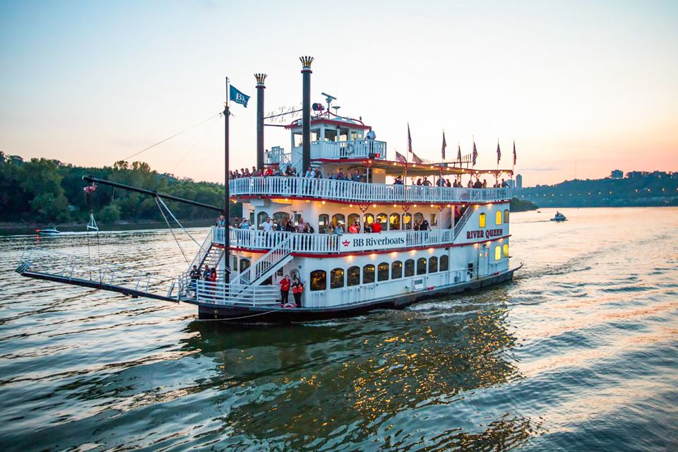 Cincinnati: Riverboat Cruise with Lunch and Entertainment - Key things to notice before you board